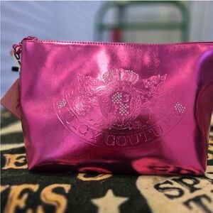 Juicy Couture Pink Cosmetic Bag